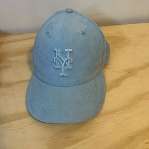 Mens Blue Mets Cap